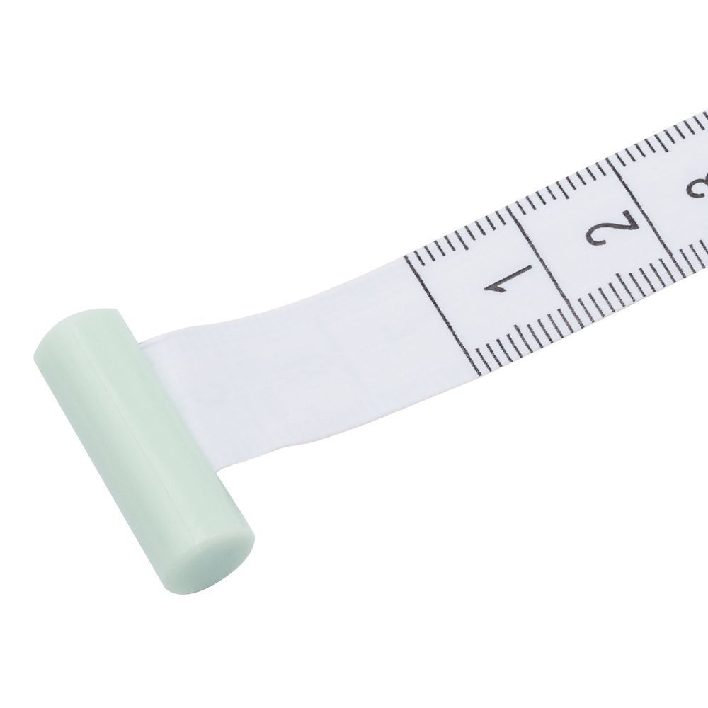 Лента-рулетка с фиксатором длины 2х150см, зеленый, MTW131