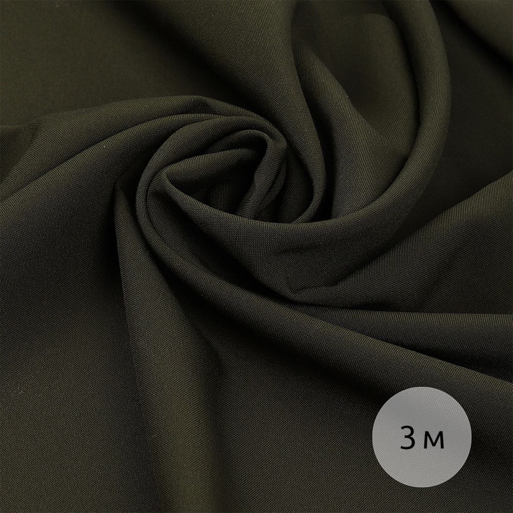 Габардин кач-во Фухуа 180 г/м², 150 см / 3 метра, TBY.Gbf.S078.78.3, цв.078 хаки