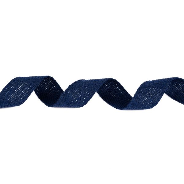 Тесьма (лента) киперная (100% х/б) 20 мм / 25 метров, т.синий, Gamma С3866Г17