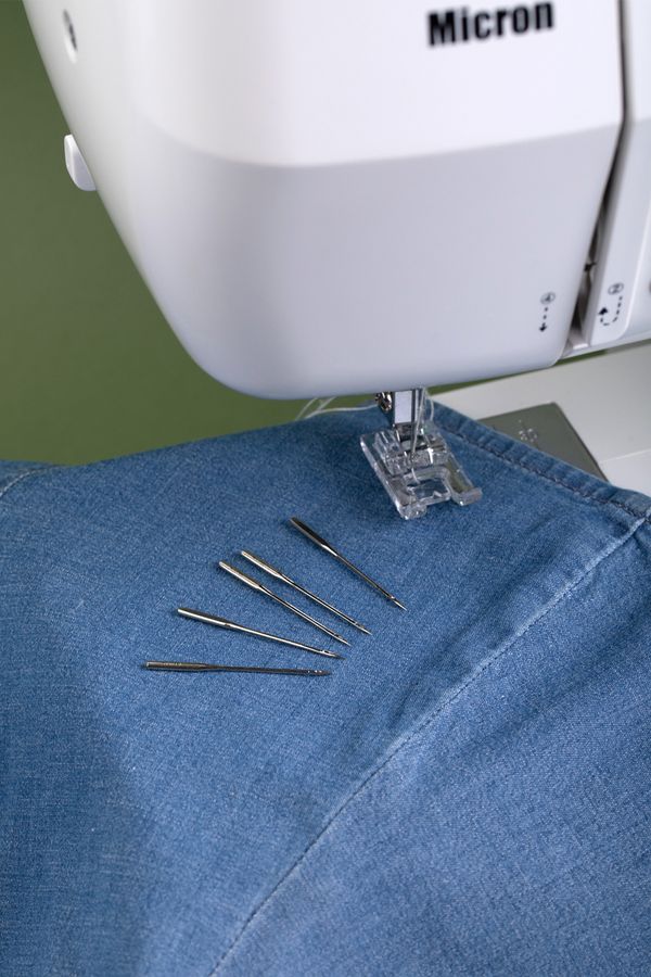 Иглы для швейных машин базовые универсальные 130/705 H, №120, 5 игл, М, Gamma NU №120