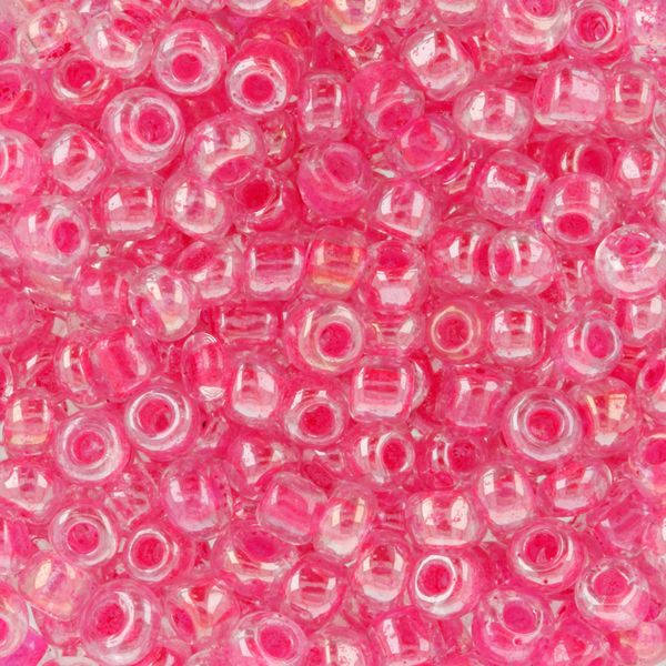 Бисер Zlatka 8/0 (2.9 мм), 100 г (10х10 г), №2203 розовый, GR
