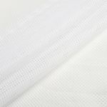 Сетка подкладочная трикотажная 65 г/м², 170 см / 100 метров, TBY.0354.01, цв.01 белый