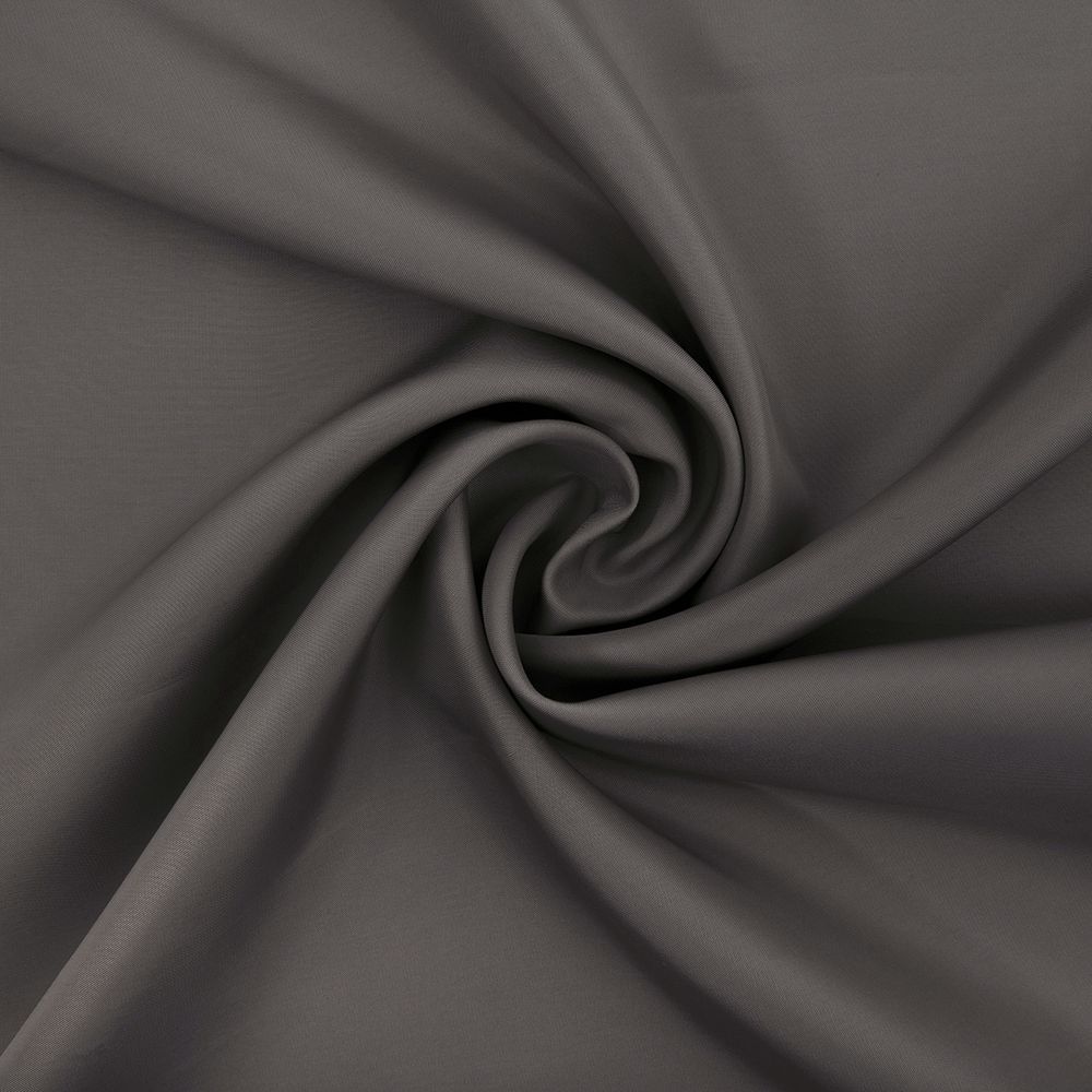 Ткань подкладочная (таффета) 76±2 г/м², 142х150 см, №18-0601 т.серый, Gamma TR76N