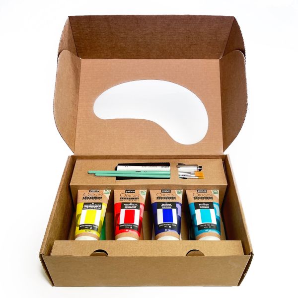 Краска акриловая Kit Art Book матовая 8 цв. по 60 мл, Pebeo, 817431