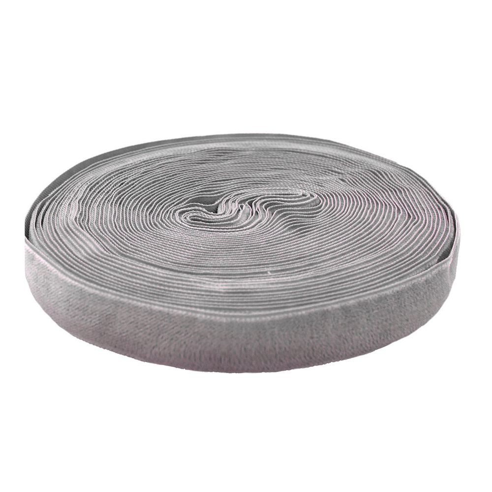 Лента бархатная (тесьма) 20.0 мм / 10±0.5 метров, рис. 8319, цв.33 серый