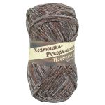 Пряжа Носочная добавка / уп.10 мот. по 50 г, 230 м, коричневый