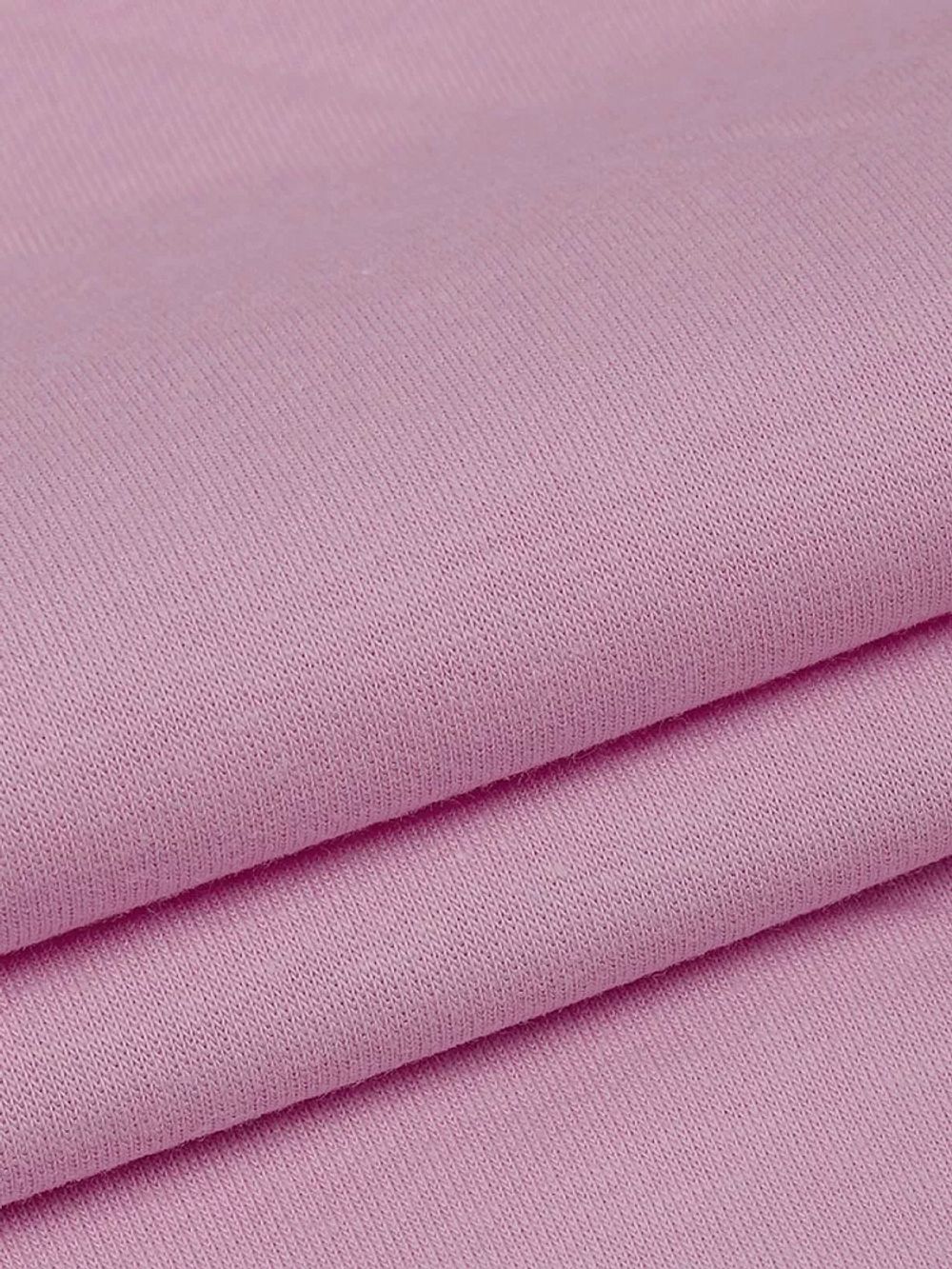 Футер 2-нитка петля поликоттон стрейч 220 г/м², 160 см / 3 метра, ФУТ2Х.TBY.ХЛ-ПЭ.S207.3, цв.S207 роза