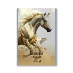 Блокнот на скобе, A5 48 л. 12 шт клетка, Королевский конь 01737, Б262 Светоч