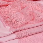 Кружево бельевое эластичное 230 мм / 10 м, 8037, цв.F133 розовый, Kruzhevo