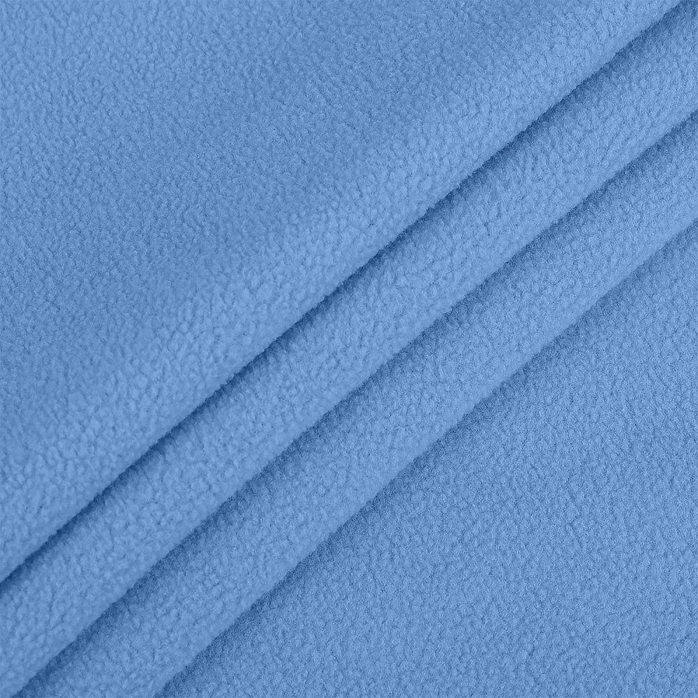 Флис 2-сторонний 240 г/м², 150 см / 24 кг, TBY-0240-F184, цв.F184 голубой