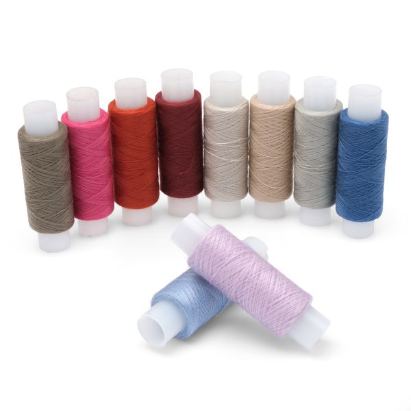 Швейные нитки (набор) 50/2, 10 кат. по 200 метров, ассорти №84, Astra&Craft