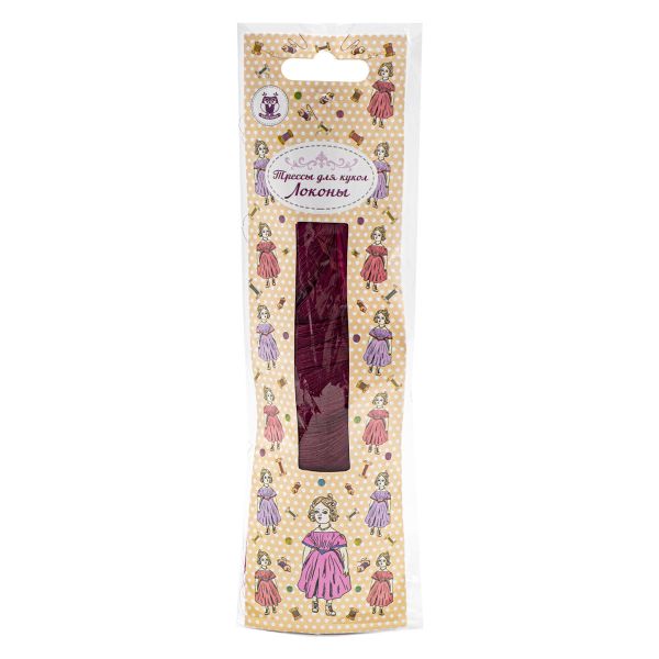 Трессы Элит локоны №38 118, длина 38см, ширина 100 см, 1шт, 26472