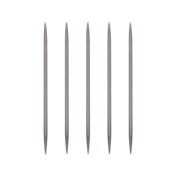 Спицы чулочные металл ⌀3.0 мм, 10 см, 5 шт, Gamma MK5-10