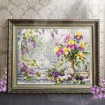 Набор для вышивания нитками Чудесная игла, Романс белой ночи, 35х25 см