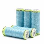 Нитки отделочные Gutermann Top Stitch, 30м, 028 бирюзово-голубой, 5 катушек