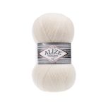 Пряжа Alize (Ализе) Superlana TIG / уп.5 мот. по 100 г, 570м, 062 молочный A