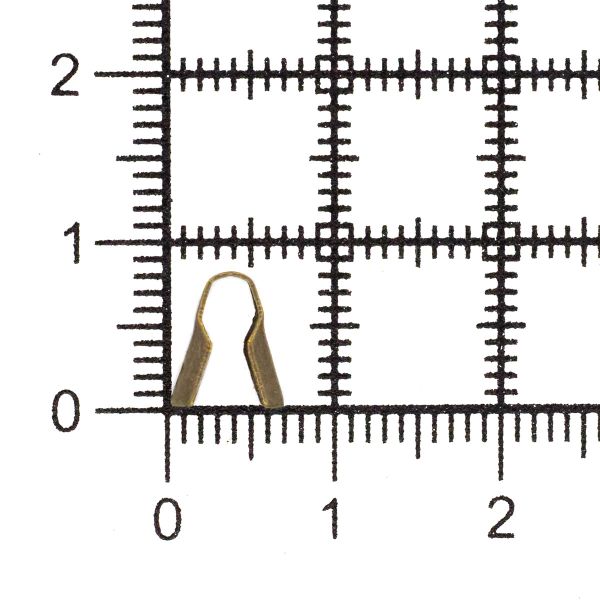 Протектор для защиты тросика 2 мм, 10 штук, Astra&Craft (латунь) 4AR2029