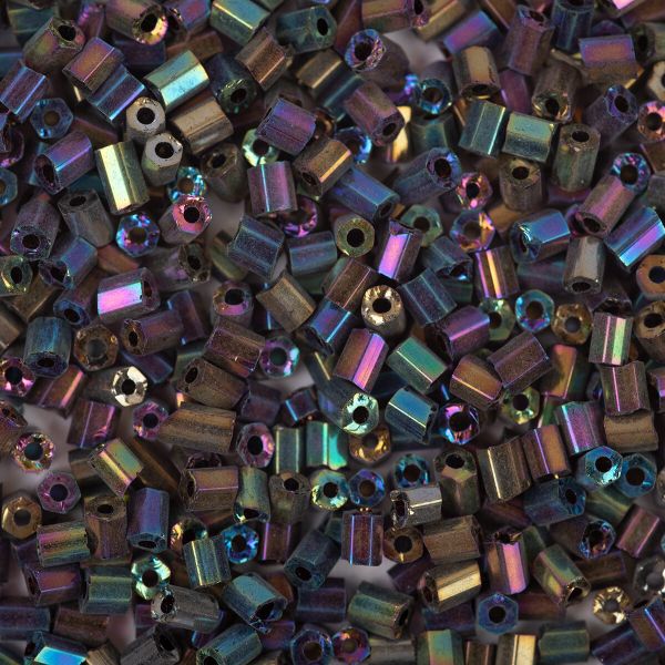 Бисер рубка Zlatka 10/0 100 г (10х10 г), №1409 бензиновый GC