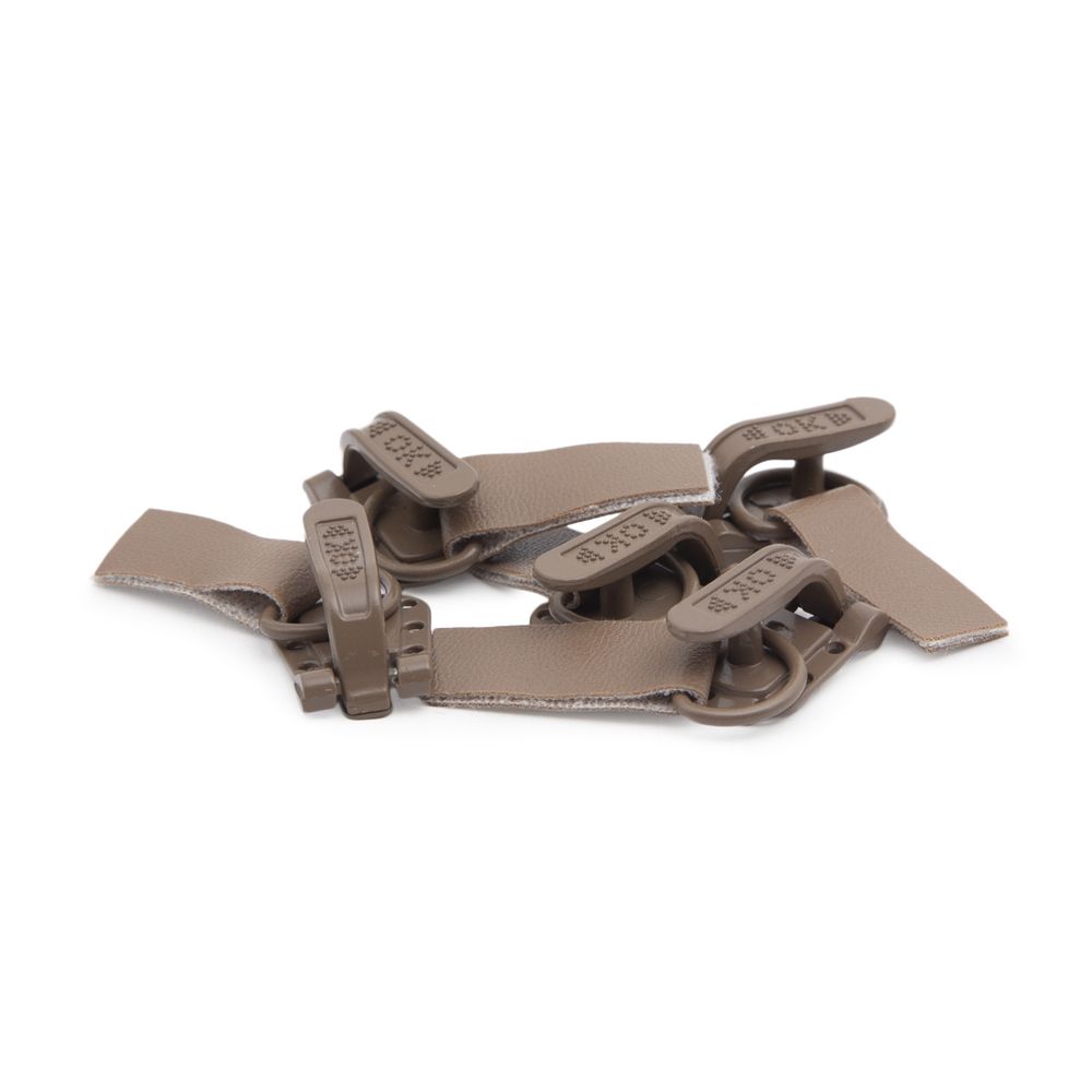 Крючок шубный PQ 45 мм, бежевый, PQ5206, 5 шт