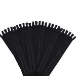 Молния трактор Arta Т6 (6 мм) 2 зам., разъем., 100 см, ОПТ. УП. 25 ШТ., 077 черный