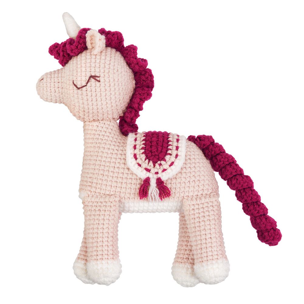 Набор для вязания игрушки Miadolla, Мечтательный единорог, AMG-0118