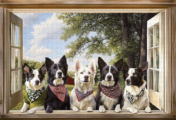 Пазл 1500 элементов, PZL-1500/39 Кантри-колли, Фрея