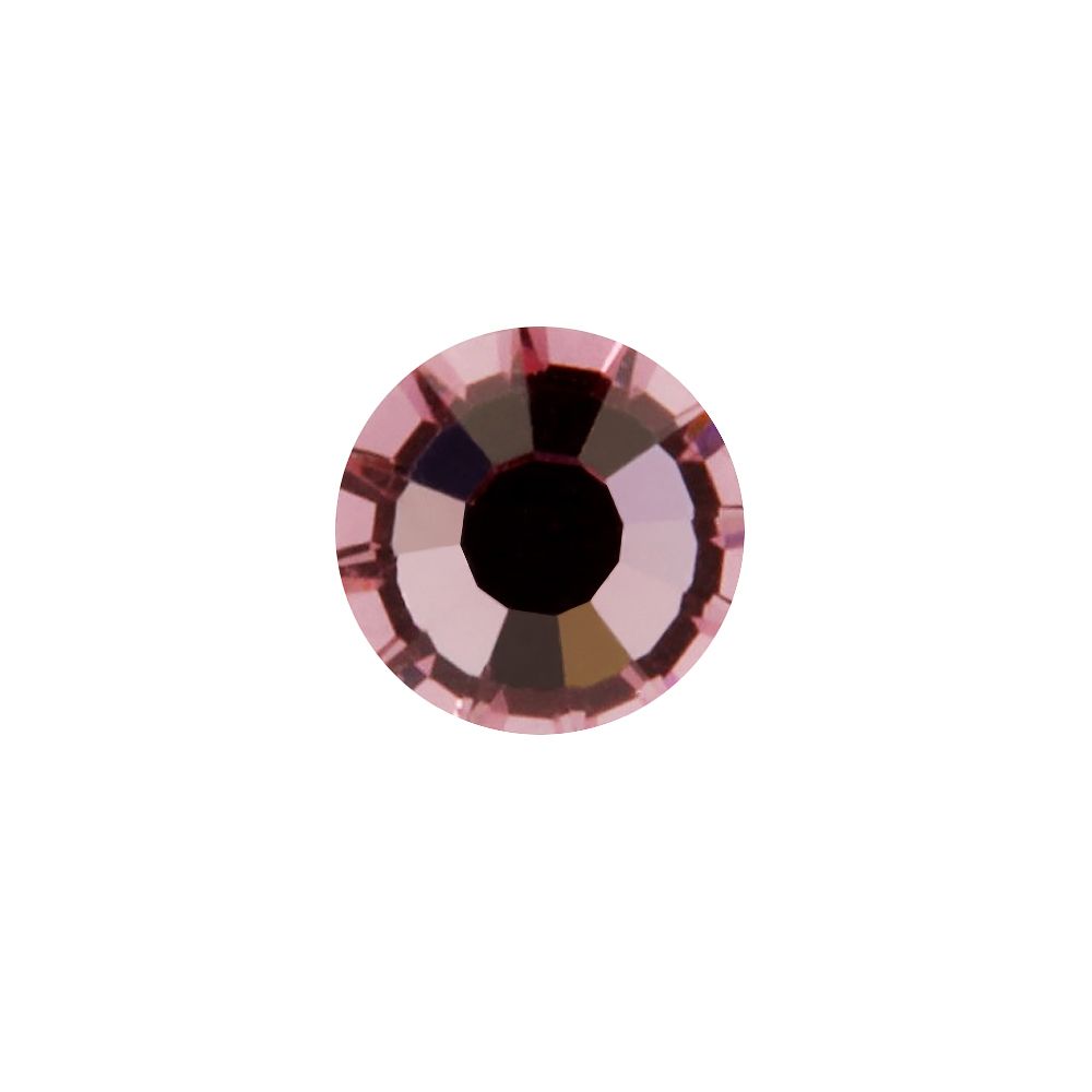 Стразы клеевые стекло 2.7 мм, 144 шт, SS10 бл.розовый (lt.rose 70020), Preciosa 438-11-612 i