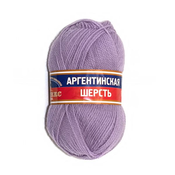 Пряжа Камтекс Аргентинская шерсть / уп.10 мот. по 100 г, 200 м, цв.172 т.серый