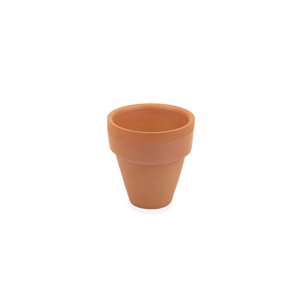 Заготовка глиняная (красная глина) Горшочек микро, 6.2х6.2х6.4 см, Love2art БГ-025