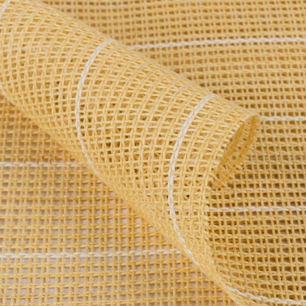 Канва страмин крупная, 45х45±2 см, желтый, Gamma