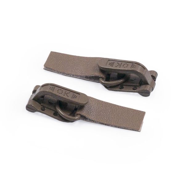 Крючок шубный PQ 45 мм, бежевый, PQ5205, 100 шт