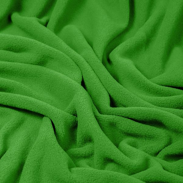 Флис 2-сторонний 190 г/м², 150 см / 2 метра, TBY-0059-F238, F238 салатовый