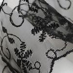 Кружево капроновое 65 мм / 13.7 м, 30011 цв.039 черный, Kruzhevo