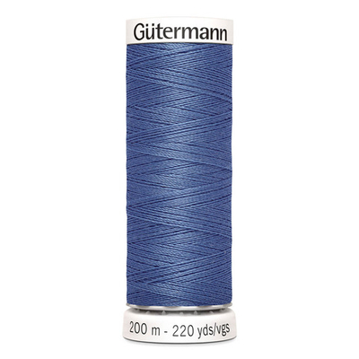Нитки универсальные Gutermann Sew-all, 200м, 037 джинсовый, 5 катушек