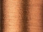 Нитки вышивальные металлизированные Madeira Metallic №40, 1000 м, цв. Cooper, 9846, 5 катушек