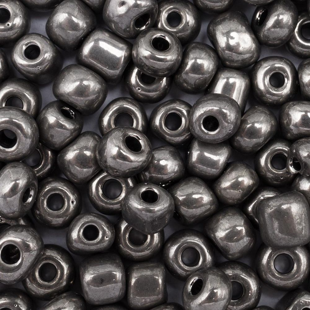 Бисер Astra&Craft 6/0 (4.1 мм), 150 г (10х15 г), цв. 577 эффект стали