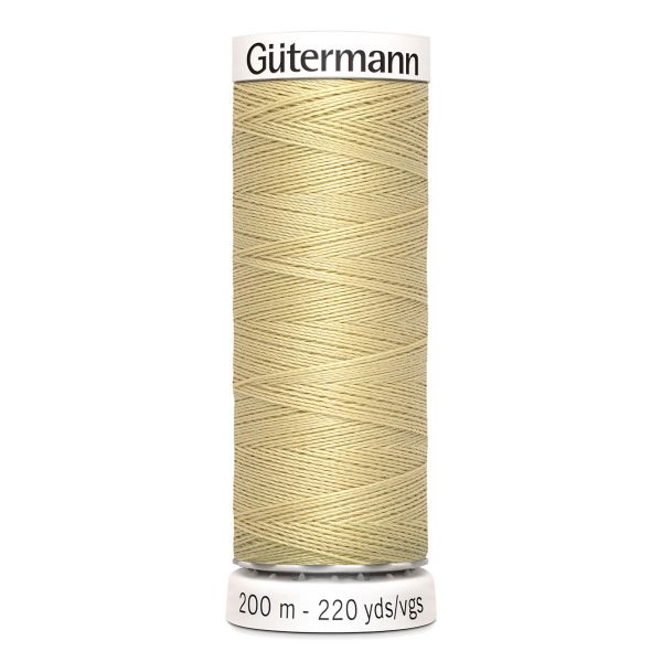 Нитки универсальные Gutermann Sew-all, 200м, 249 миндальное молоко, 5 катушек