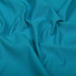 Футер 2-нитка петля гладкокрашеный, 230 г/м², 74% х/б, 21% п/э, 5% эласт, 180 см, цв. бирюза, 6м /TOS/