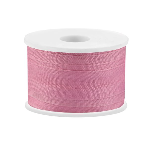 Лента (тесьма) шелковая 13.0 мм / 45.5±0.5 метров, №071 св. розовый, Gamma SR-13