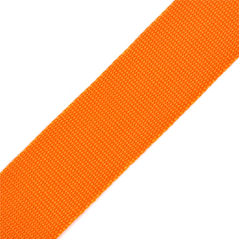 Стропа (ременная лента) 50 мм / 30 метров, толщ. ≈1.4 мм / 04 оранжевый