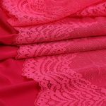 Кружево бельевое эластичное 230 мм / 3 м, 8036 цв.F144 розовый, Kruzhevo