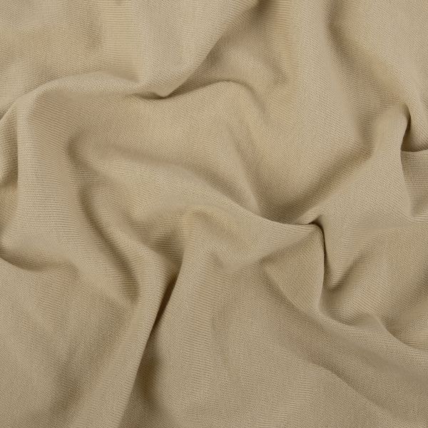 Трикотаж кукольный отрез 500х165 см, 225 г/м², 7 серый/бежевый, Peppy DTF-01