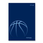 Тетрадь ученическая общая, выборочный лак, A4 48 л. на скобе 65 г/м², белизна 100% 6 шт клетка, 01757 Большой мяч, Светоч Т153