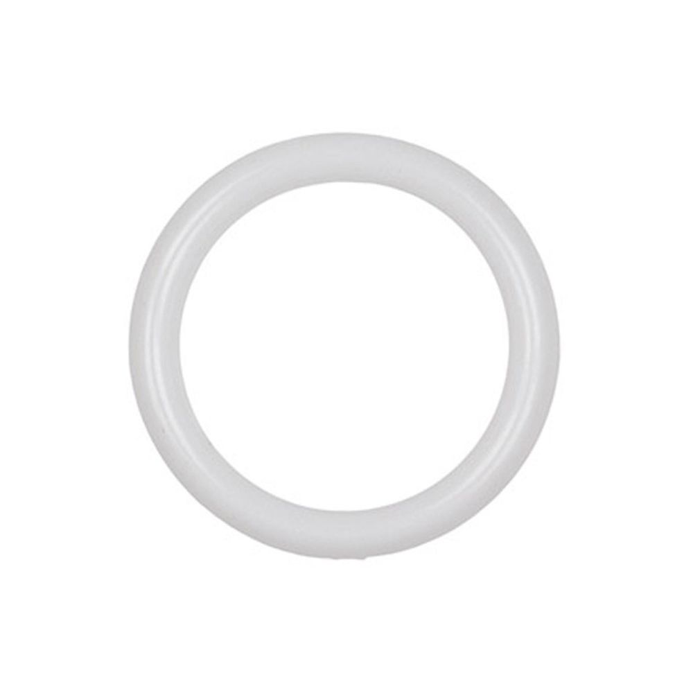 Кольцо для бюстгальтера пластик ⌀14 мм, 100 шт, белый, Blitz CP01-14