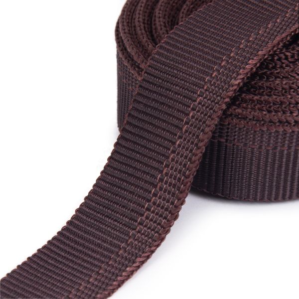 Лента брючная 15 мм / 25 метров, 430033 / т.коричневый, Gamma 1с79