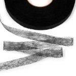 Паутинка клеевая 15.0 мм / 100 метров, 23 г/м², черный