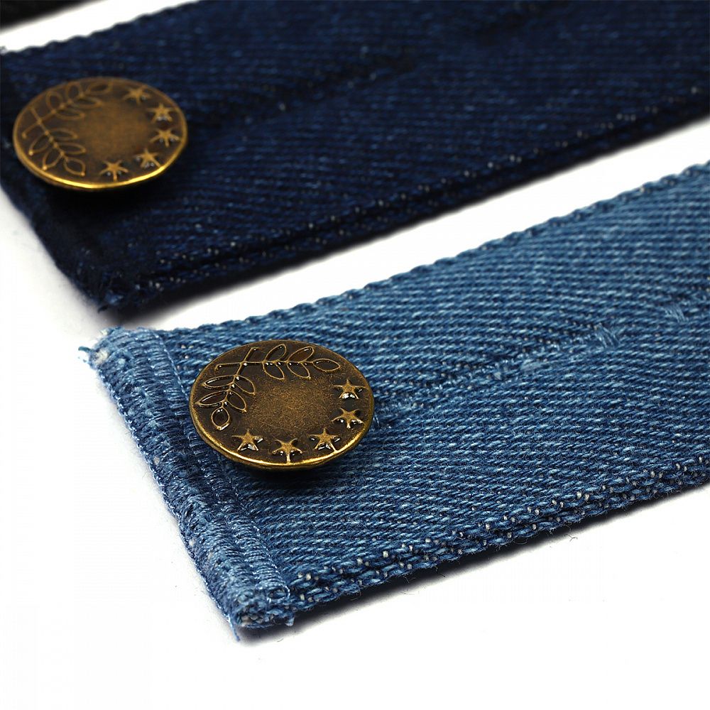 Набор пуговица-расширитель пояса для джинс, уп.3 шт