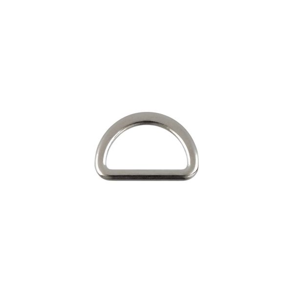 Полукольцо литое металл внутр. 15 мм, 10 шт, 04 никель, GH 21/15, Gamma