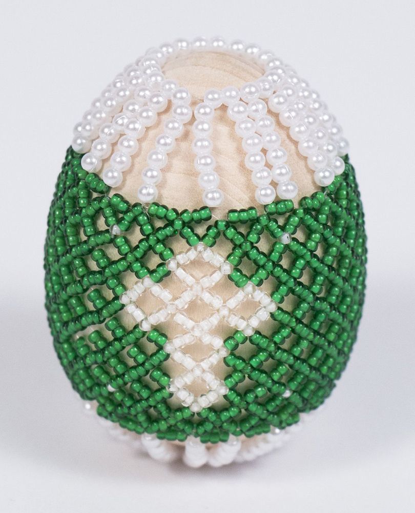 Набор для бисероплетения Матренин Посад, Пасхальное яйцо Светлый праздник 4,6х6,2 см