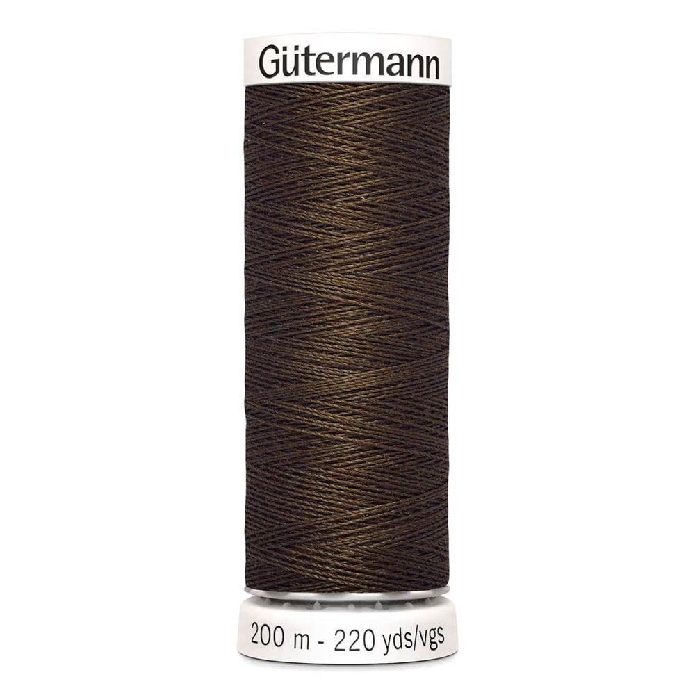 Нитки универсальные Gutermann Sew-all, 200м, 816 каштановый, 1 катушка